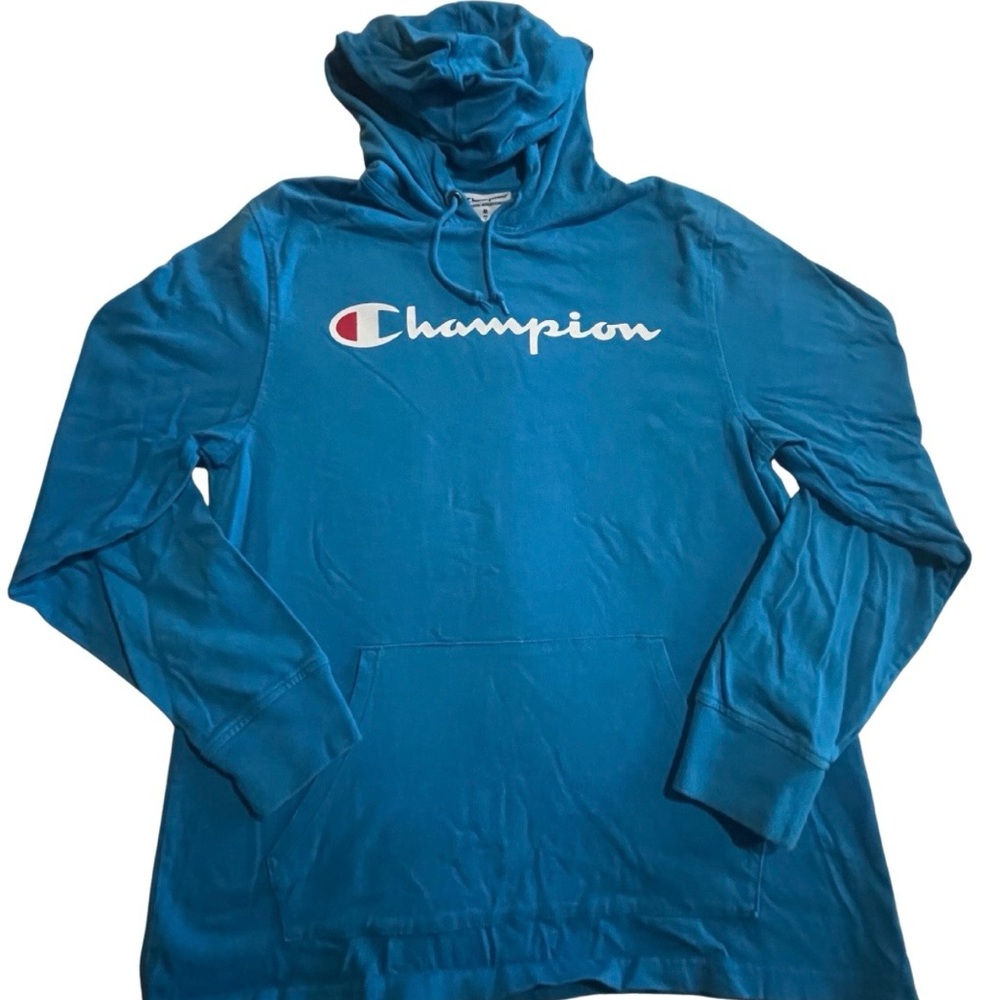 Men’s Champion Teal Pullover Hoodie